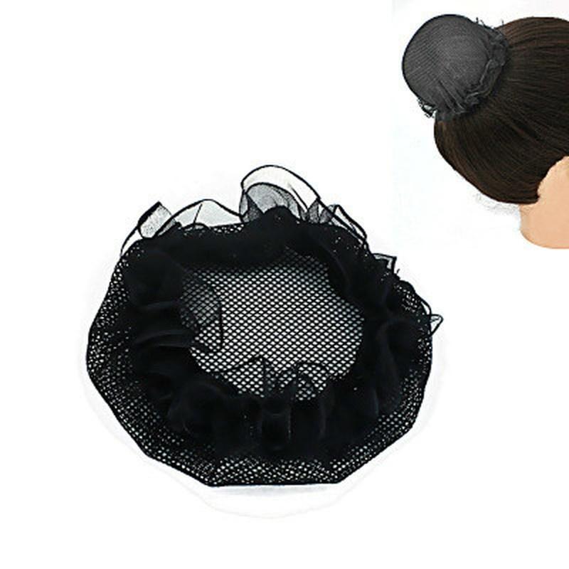 4 Beautiful Hair Covering Women's Hair Net Ballet Dance Skating Styling Accessories Durable Mesh Styling Hairnets Tools
