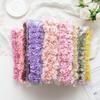 Artificial Flowers Mini Bouquet Silk Cherry Festival Wreath Decorations Home Room Scrapbook Wedding Wreaths Diy Gifts Candy Box