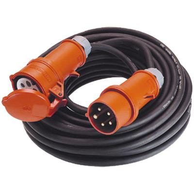 25m Extension Cord with CEE 400/16 V/A Plug and Connector