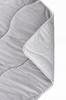 Quilt 160x200cm Warm Quilted All-season Gray and White Soft Light