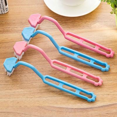 Toilet Cleaning Brush Bathroom Cleaning Brush Cleaning Accessories Bathroom Brush Angle Handle Curved Brush Toilet Clean