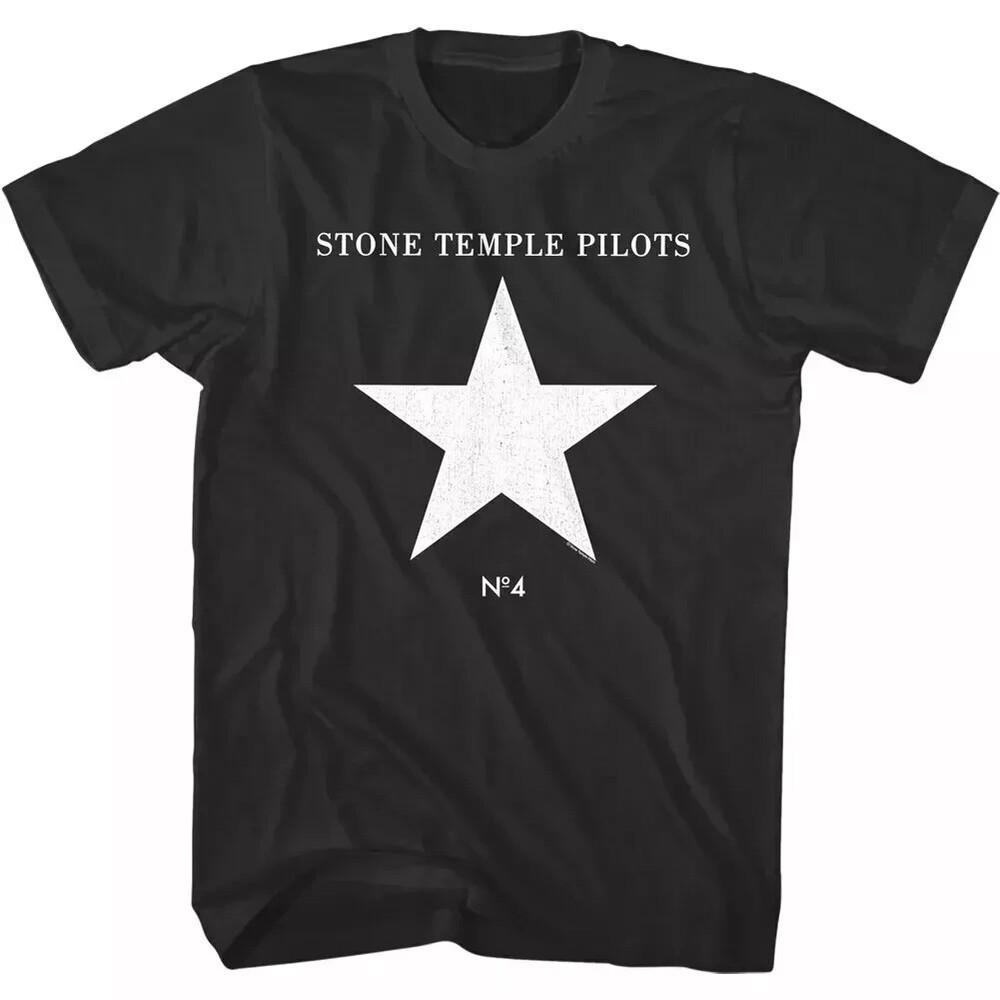 Stone Temple Pilots Star N.4 T-Shirt, Concert Tour Rock Band Tee,Size S to 5XL Unisex T-Shirt L