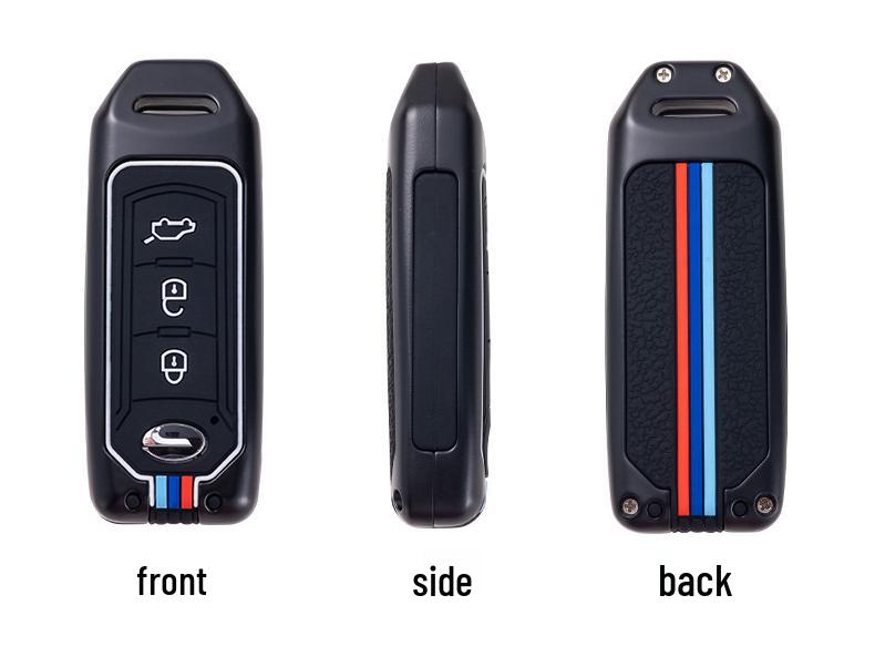 Compatible with GAC Trumpchi: GS4 Key Case, GS3, GA6, GA3, GA4, GS5 Key Fob Cover for Men and Women