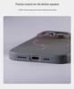 Magnetic Thin Ring iPhone 15/16 Pro Max Color Block Lens Frame Case - Skin-Friendly Protective Design