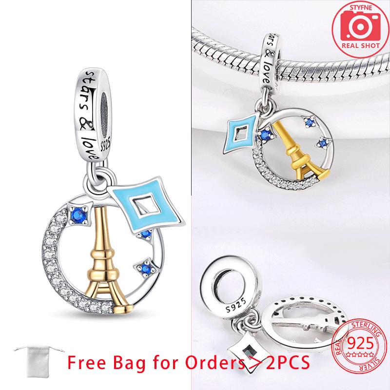 Holiday Series Seaside Coconut Slippers Car Wheel Copper Metal Charm Bead Components Bead Components Compatible With Do It Yourself Bracelet High