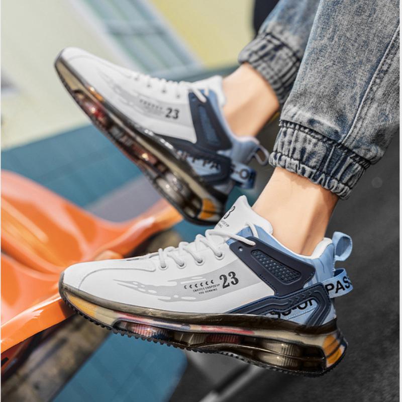 Fashion Air Cushion Sports Running Shoes Men's Women Outdoor Sport Sneakers Comfortable Athletic Trainers Walking Soft Jogging Footwear