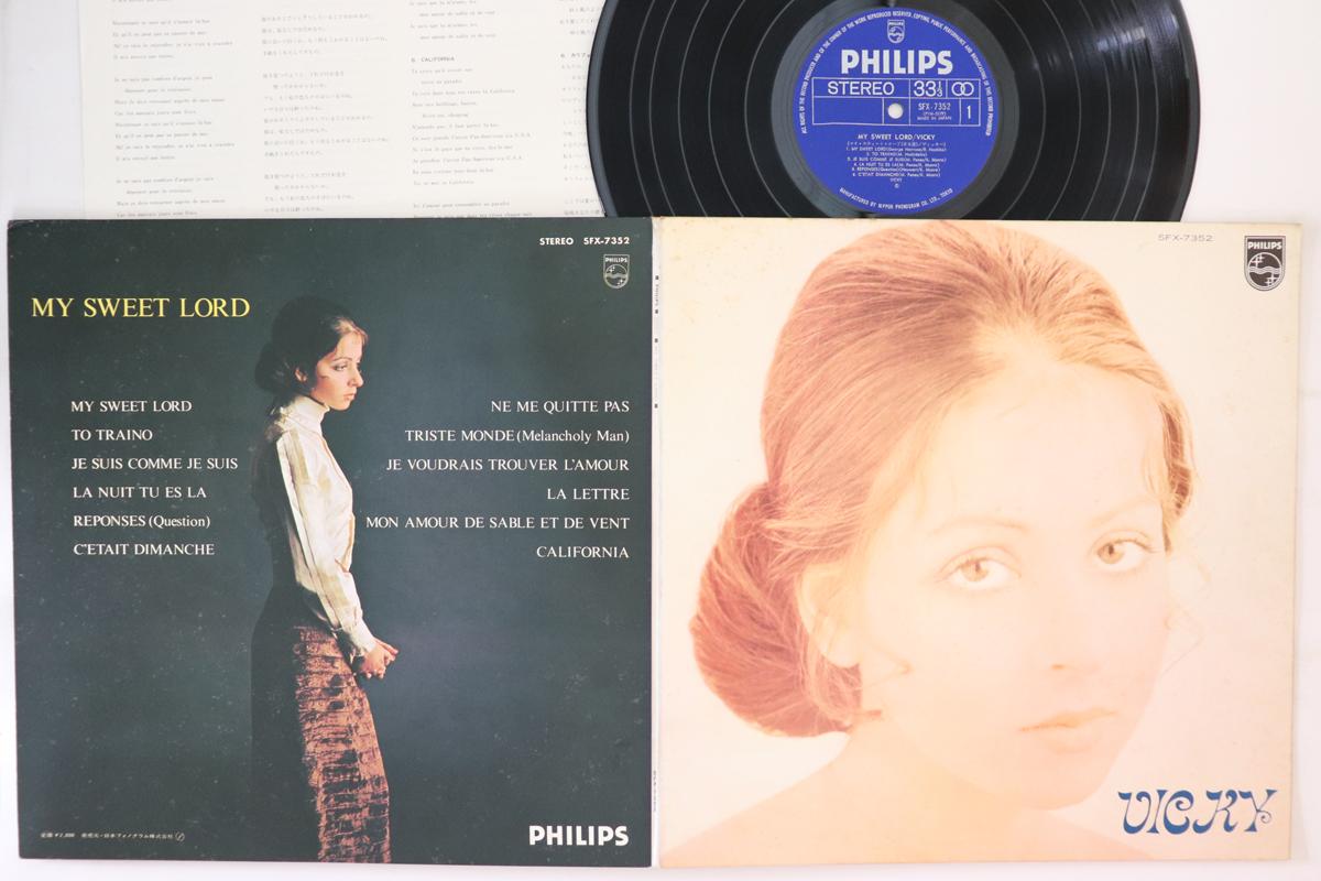 

Виниловая пластинка VICKY LEANDROS - Vicky SFX7352 PHILIPS 1971 Япония Поп Б/У