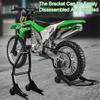 1:12 Kawasaki Kx450 Nijia Zx-6r Motorcycle Model Toy Diecast Alloy Car Front Wheel Steering Shock Absorption Decorative Boy Gift