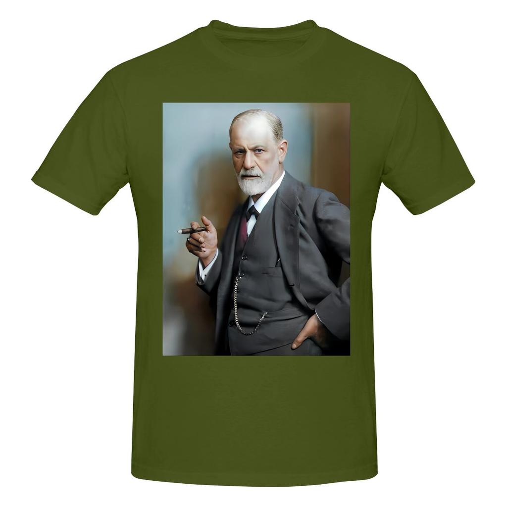 Funny Sigmund Freud 1921 Unisexs Printed TShirt Unisex T shirtBasketball