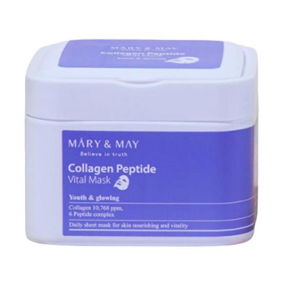 Mary&May Collagen Peptide Vital Pull-Out Essence Mask – 30 Sheets / 400g 30 Sheets / 400g