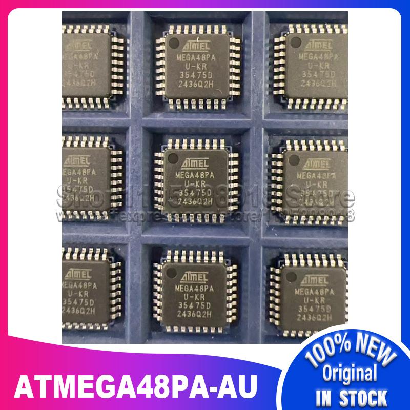 10PCS/LOT ATMEGA48PA-AU MEGA48PA U-TW U-TH 100% New Spot stock