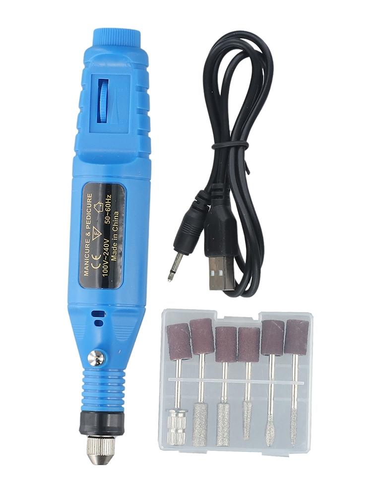 Compact and Lightweight Electric Grinder for Nail Art and DIY Projects