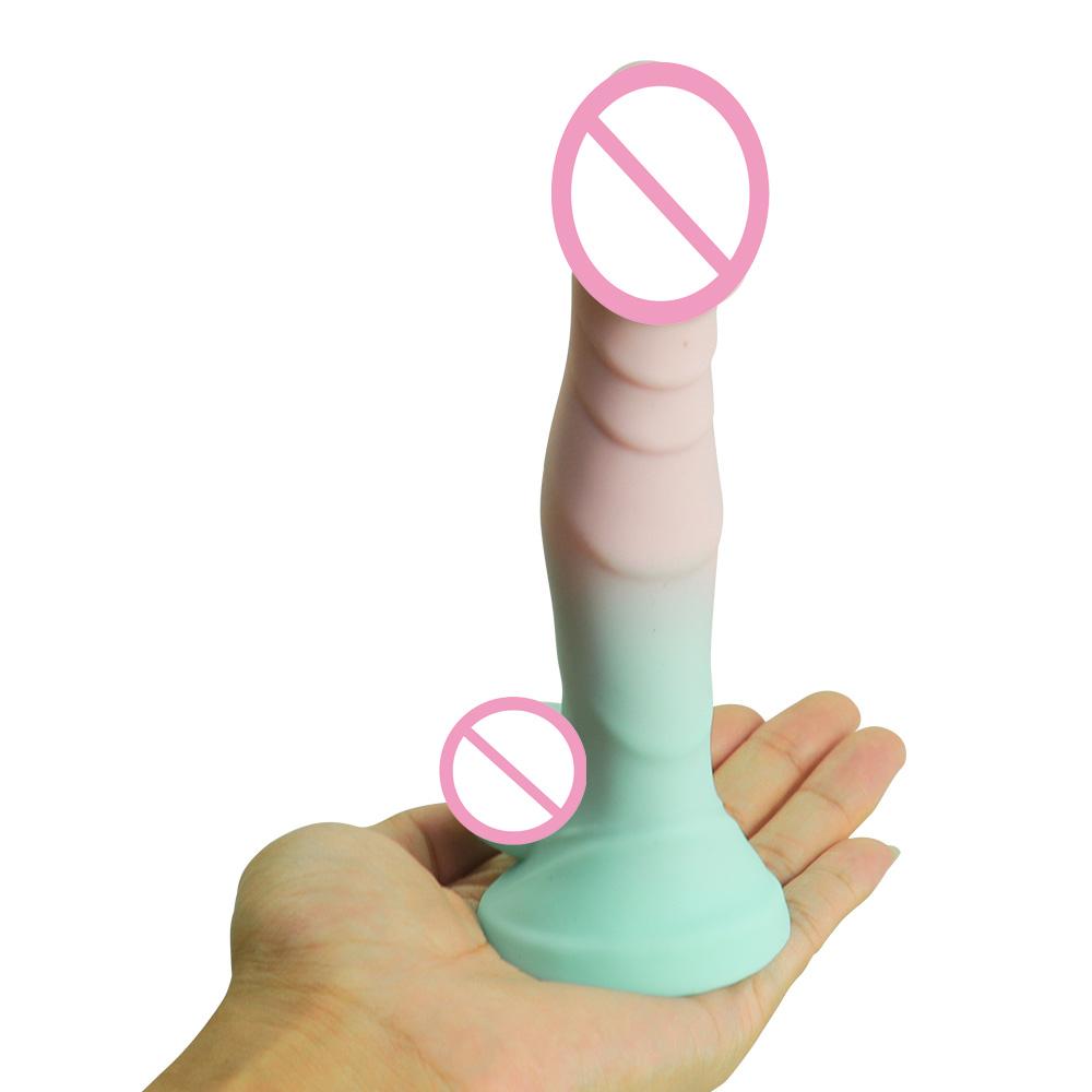 Realistic Waterproof Silicone Penis Adult Sex Toy, Anal Plug Vaginal Masturbator Suction Cup Dildo Massager, Adult Sex Toys 18+