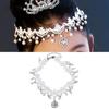 Pendant Princess Pearl Lovely Dress Accessories Hairpin Children's Headdress Forehead Headchain