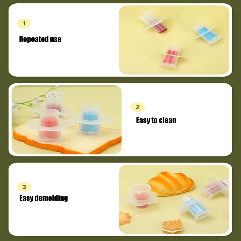 Food Grade Plastic Baking Tool For Cupcake Center Extraction And Dessert Creation Cake Corer Model Digging Hole Devices