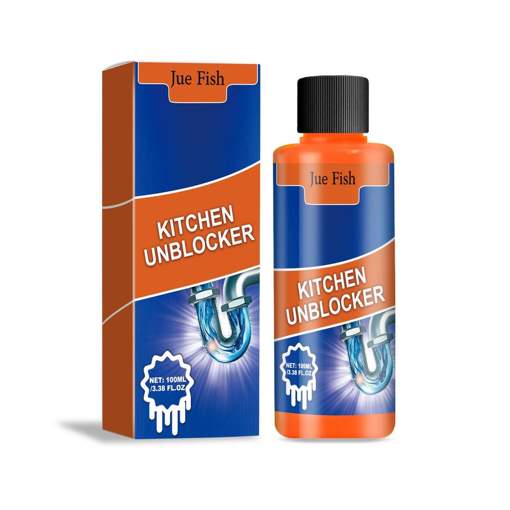 Jue-Fish Powerful Kitchen Pipe Dredging Agent Dredge Deodorant Toilet Sink Drain Cleaner Sewer Fast Cleaning Tools