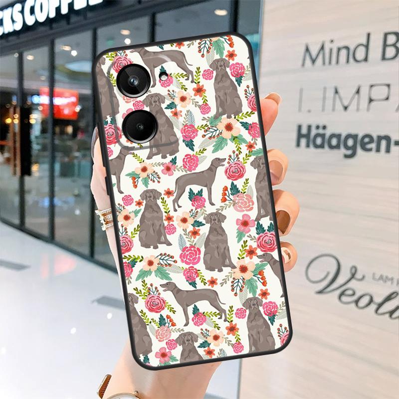 Weimaraner Dog For Realme C30 C11 C15 C21Y C25 C33 C35 C55 GT Neo 3T 2T 5 3 8 9 10 11 Pro Plus Phone Case