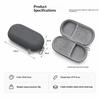 Shockproof Hard Shell Double Glasses Case Lightweight Portable Dual Eyewear Storage Box for Sports Cycling Running Use