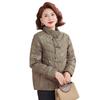 2025 Chinese-Style Down Jacket for Middle-Aged Women: Thick, Warm 90% White Duck Down Winter Coat