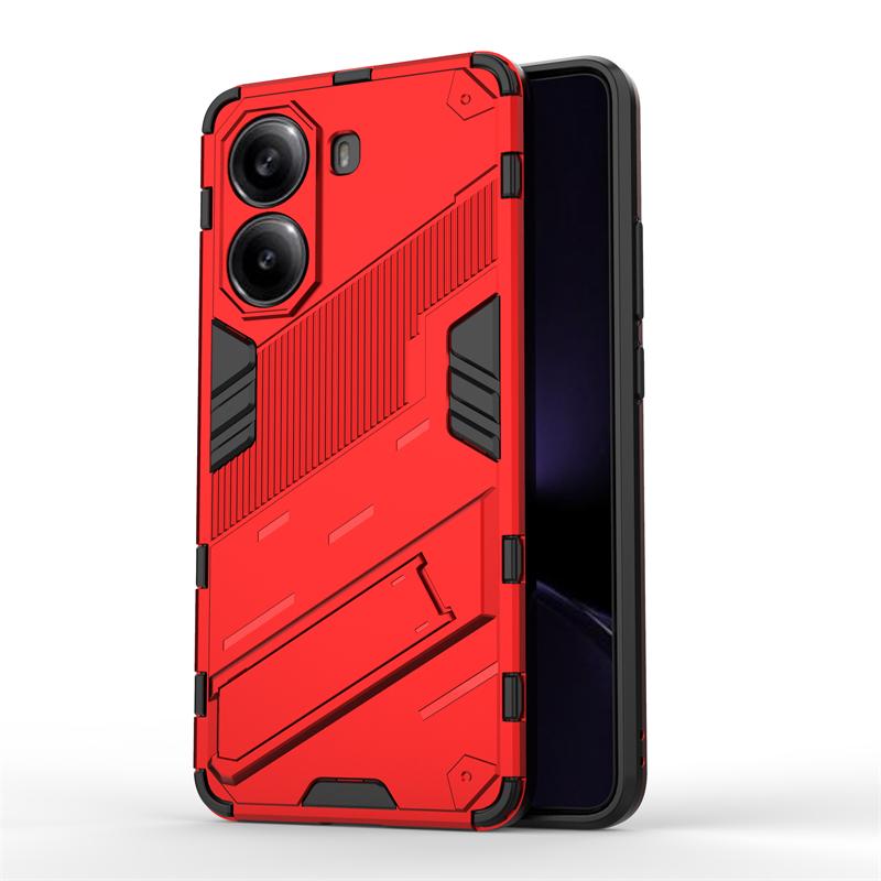 Für Xiaomi POCO X7 Pro Hülle Schutzhülle POCO X7 Pro Hülle Armor Silikon Unsichtbarer Handyhalter Abdeckung POCO X7 Pro Hülle