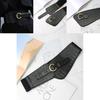 Elegant Womens Leather Belt For Dress And Coat With Elastic Waist Cinch For Office Wear