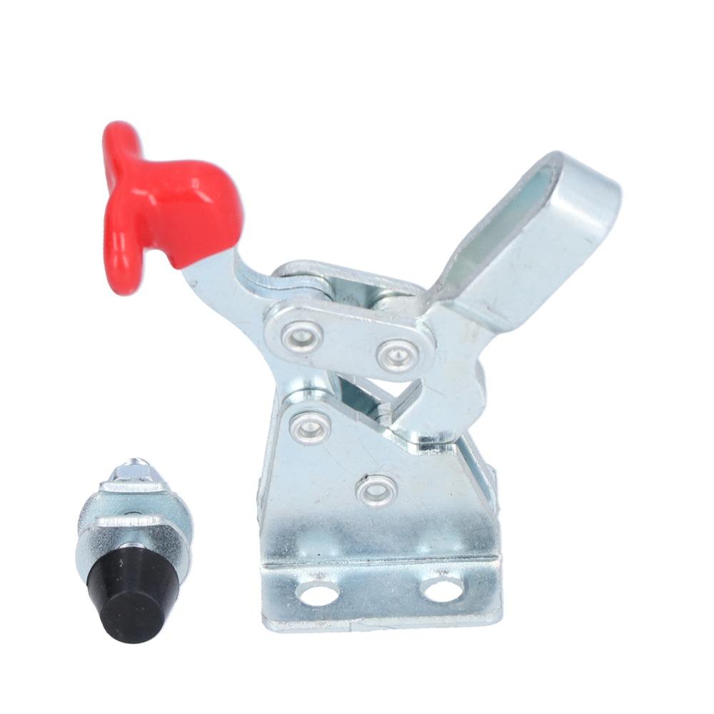 Adjustable Fixture Clamp Silver Quick Release Clamp Heavy Toggle Clamp Metalworking