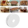 High Carbon Steel Wood Carving Disc 5/8" Arbor Silver Wood Carving Wheel Red Quick Rough Cutting Grinding Wheel Woodworking