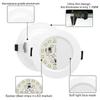 10 buc/lot DC 12V 24V LED Downlight 5W 9W 12W 15W 18W Plafoniera încasabilă 3/4/5 inch Panou rotund în jos Spot