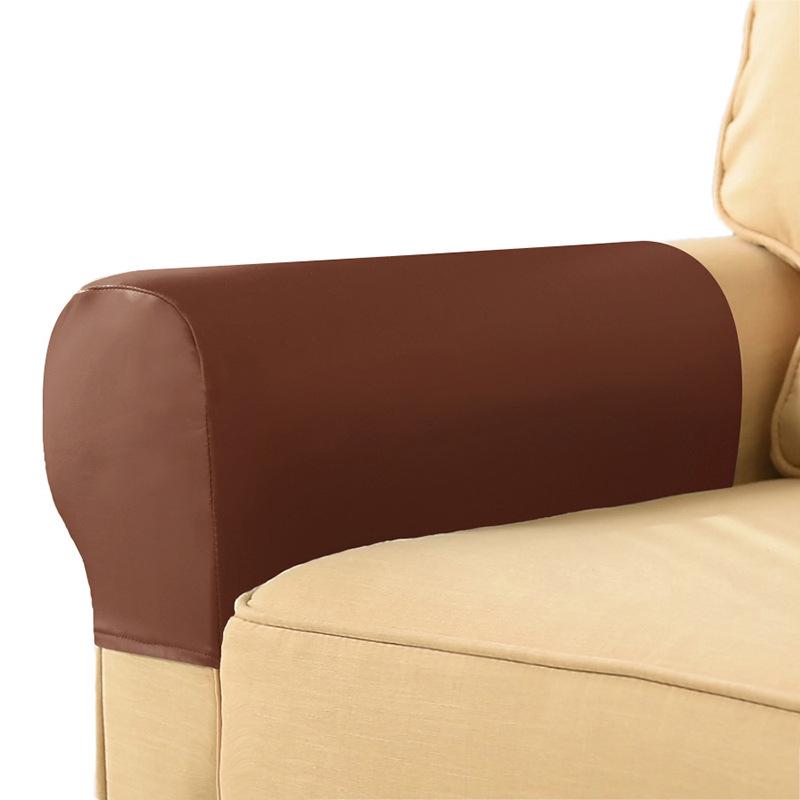 

Эластичный чехол для подлокотника дивана из искусственной кожи PU, водонепроницаемый, универсальный, комплект из двух предметов 2-piece set оранжевый