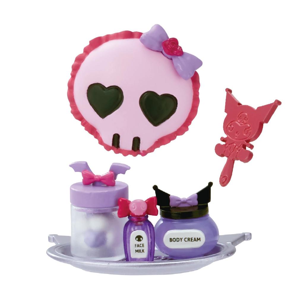 Rement Sanrio Gothic Room 1BOX Environ H115 x L70 x P50mm Fabriqué en PVC ABS de Kuromi,