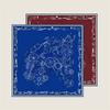 Brand Silk Scarves Horse Head Printed Twill Silk Scarf Women Shawls Luxury Design Hijab Fashion Square Curled Scarf Neckerchief