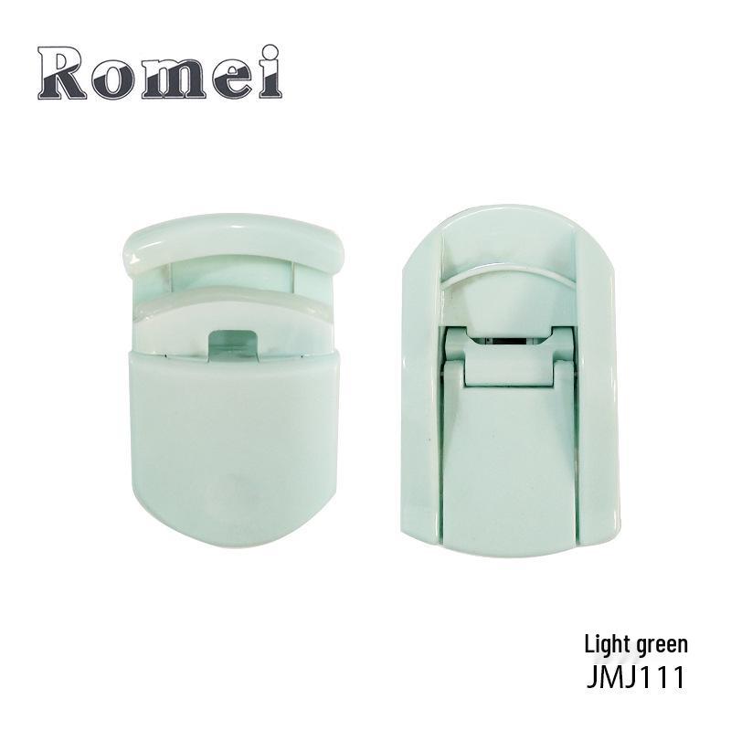 Compact Plastic Eyelash Curler with Free Silicone Pad