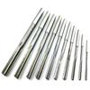 10x Reamer H7 Set 3mm 4mm 5mm 6mm 7mm 8mm 9mm 10mm 11mm 12mm Straight Shank HSS