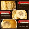 Chinese Brass Hundred Blessings Fortune Jar