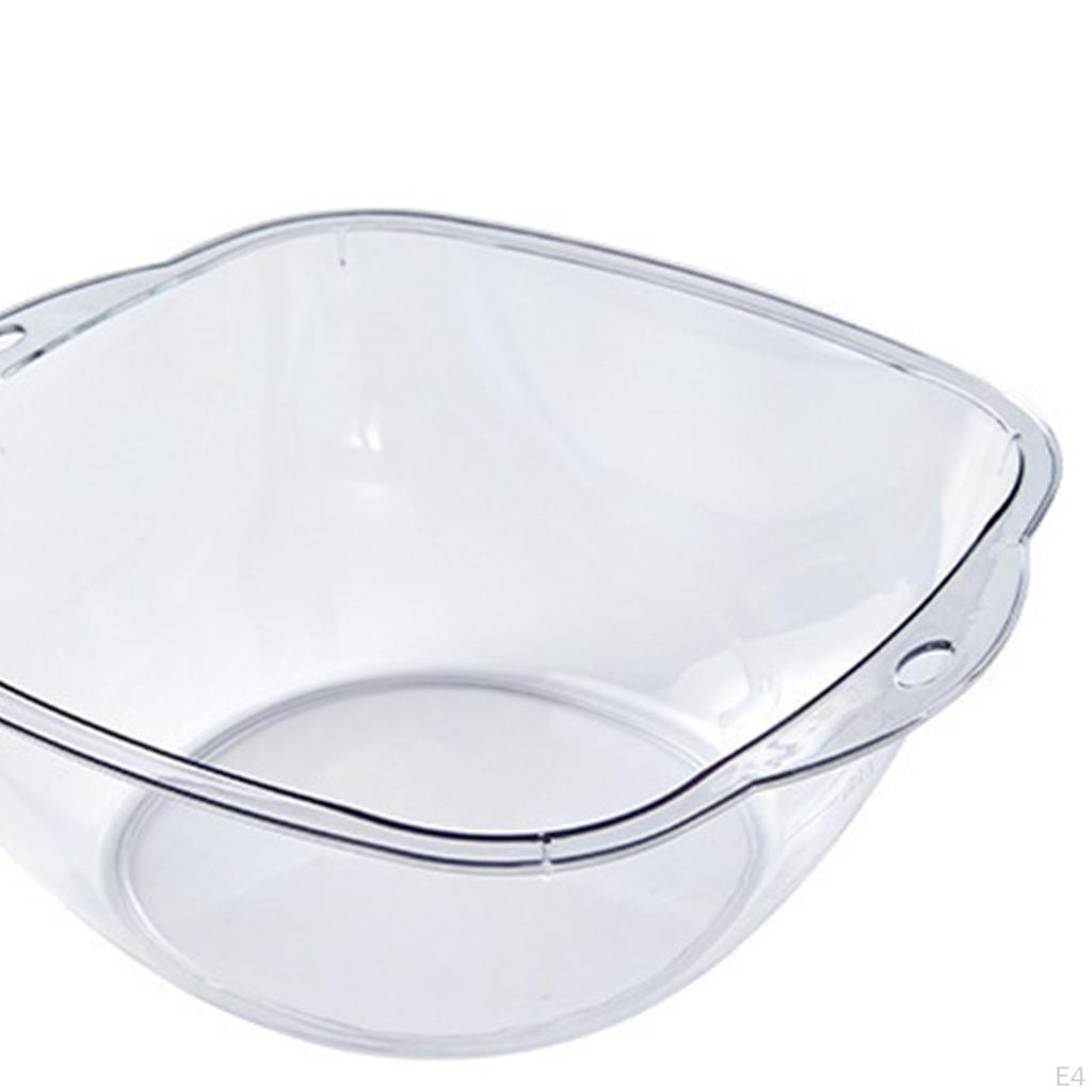 Large Capacity Kitchen Sink Dish Basin for Washing Vegetables and Fruits