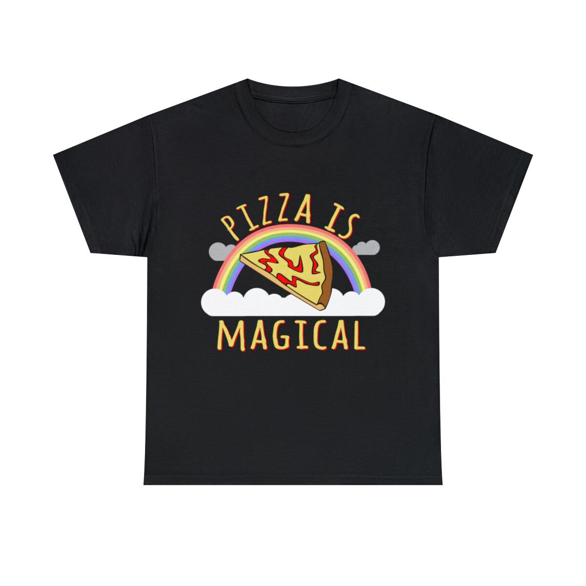 Pizza Is Magical Graphic Tee Shirt, S-5XL S
