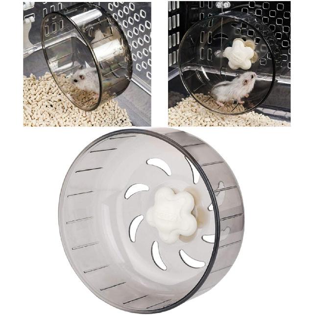 Good Mute Effect Rotate Smoothly Wheels Rat Wheel, Exercise Hamster Wheel, 13cm for Rats for Hedgehogs for Prairie Dogs for Home