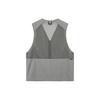 Anta Outdoor Series Color Block Zipper Lightweight Loose Breathable Sleeveless Vest Men Vest Dark-Green 152426601-2