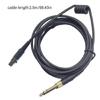 Headphone Extension Cord Replacement Sound Cable 3.5mm Transmission Cord with 6.35mm Connector for HD490 Headphone