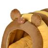 Cat Nest Teddy Kennel Detachable Winter Shelter Pet Sleeping Cave Bed for Indoor Cats