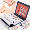 English Letters Magnetic Stickers Book Kindergarten Baby Teaching Aids Digital Cognitive Magnet Spelling Words Learning Toys