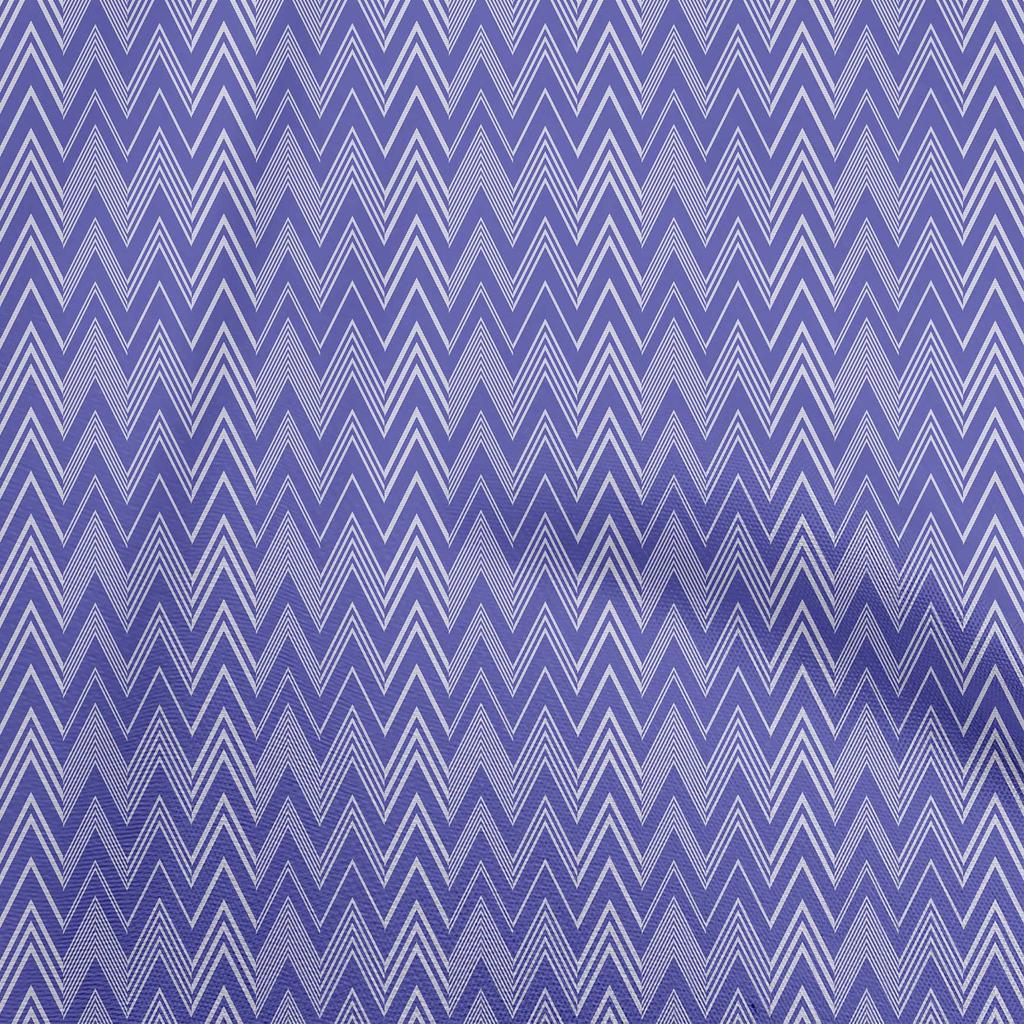 oneOone Tkanina bawełniana Flex Brown Chevron Craft Projects Decor Fabric drukowana na jardy 40 cali