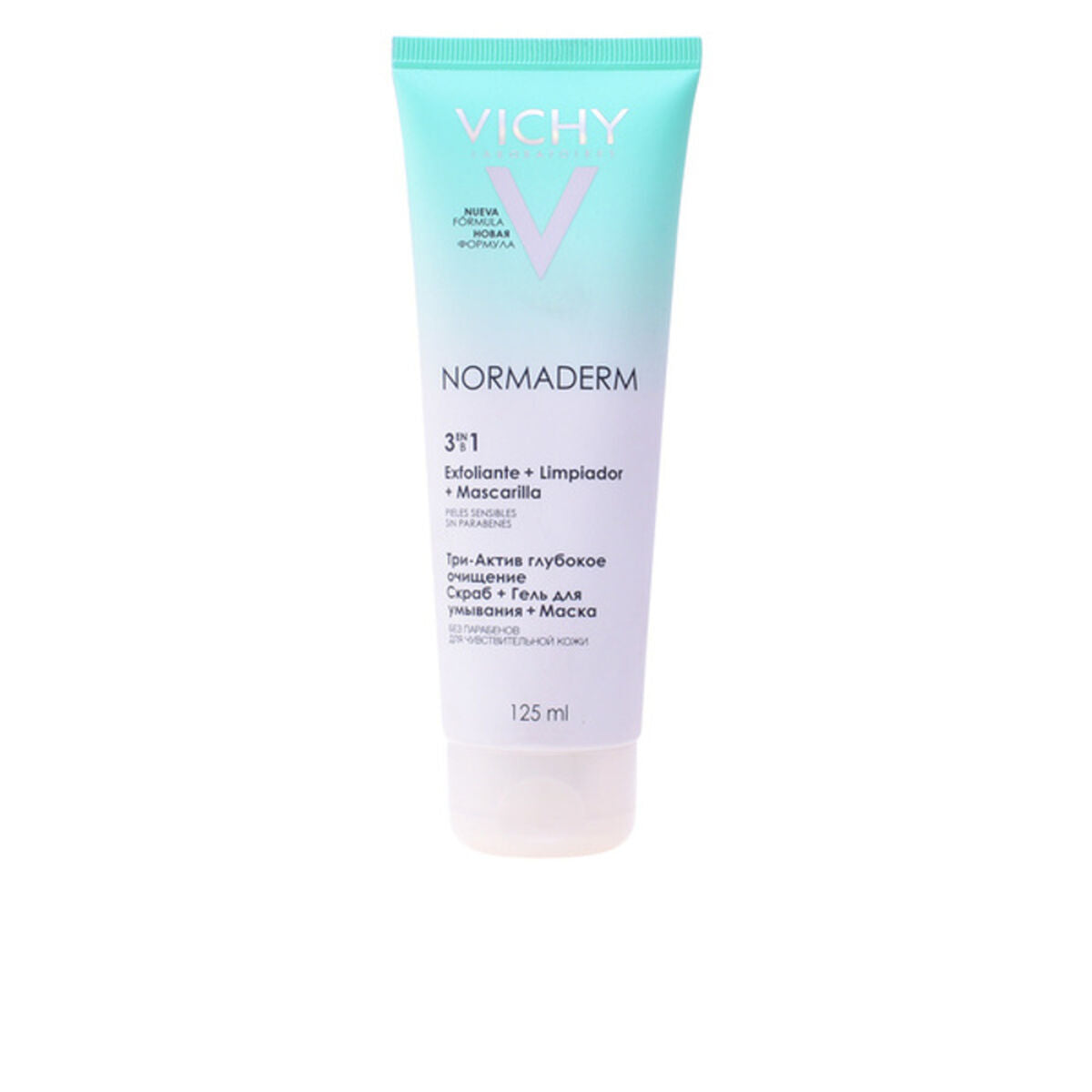 

NORMADERM Vichy отшелушивающее средство для лица 3 в 1 (125 мл)