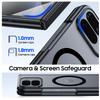 Magnetic [Hinge Protection][HD Screen Protector][Translucent Matte]Slim Skin-Friendly&Smooth Touch Shockproof Phone Case for Pixel 10 Pro Fold-Black