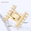 18K Gold Plated Pearl Clasps Fasteners,Brass Jewelry Clasps Connector For Bracelets Making,DIY Jewelry Making Accessories
