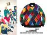 [USED] Supreme 15fw Harlequin Wool Jacket