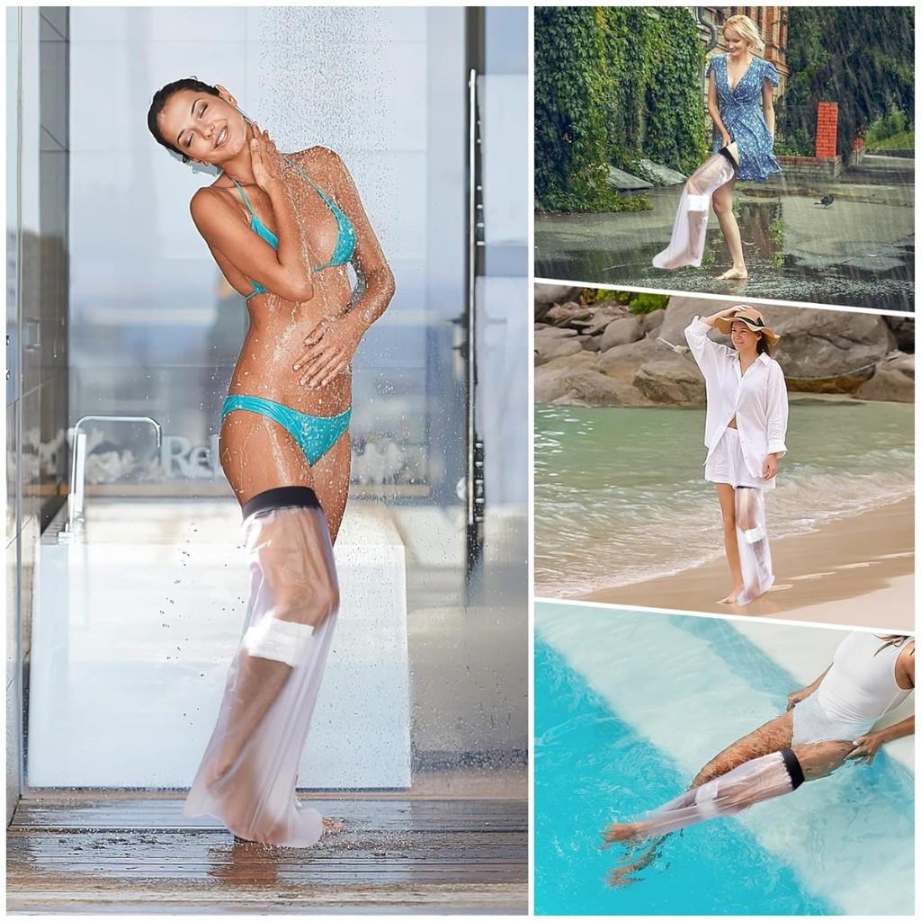 Schutz Duschbar Recycelbar Fuß/Bein/Hand/Arm Gips Duschabdeckung Wasserdicht Duschschutz