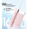 Cordless Oral Irrigator for Travel Water Flosser, 3 Modes, 4 Jet Tips, 180ml Tank, Portable Tongue Cleaning Tool Dental Irrigator, Retractable