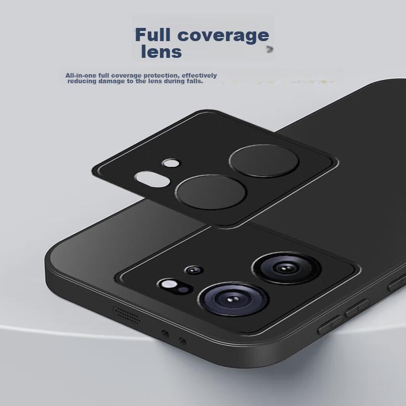 HotFire AG FrostedPhone Case for Xiaomi Redmi K60 Ultra, Matte Full Coverage Ultra-Thin Shockproof Anti-Fingerprint - Graphite Black