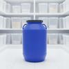 FoodGrade Barrel with Lid | Secure Lidded Opening, Food Grade Storage Barrel, for Utility Room White